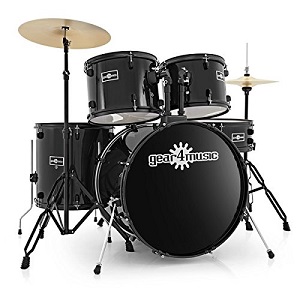 BDK-1 Anfänger-Schlagzeug in Standardgröße von Gear4music schwarz