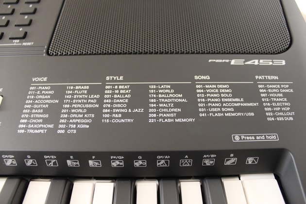 Yamaha PSR-E453 Empfehlung