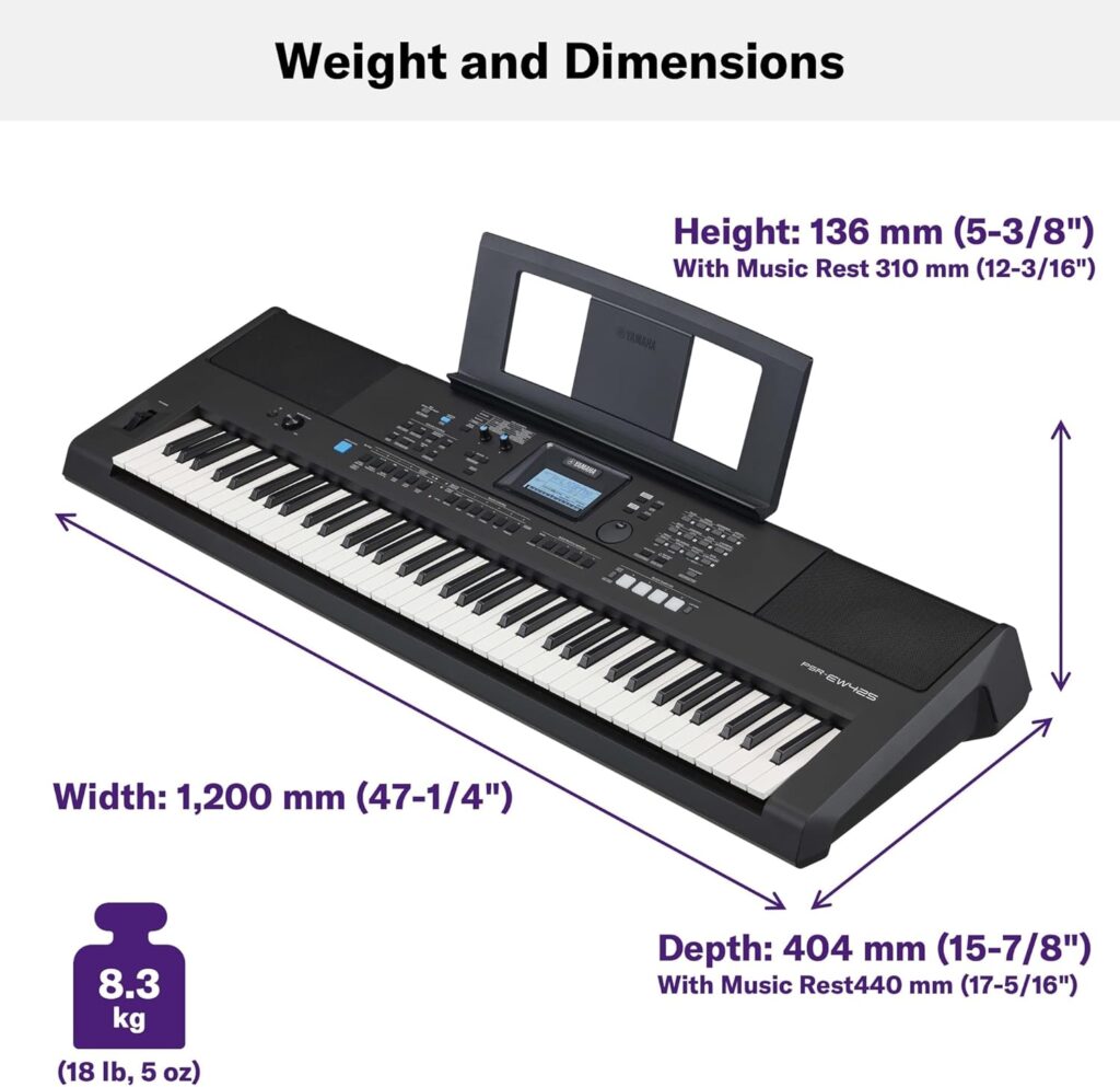 Yamaha PSR-EW425 Modell