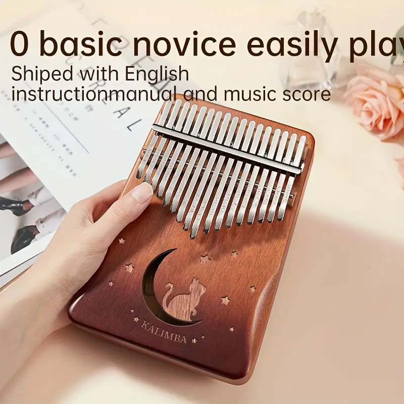 17-Ton-Daumenklavier Kalimba für Anfänger